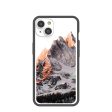 Clear Alps iPhone 14 Case With Black Ridge Sale