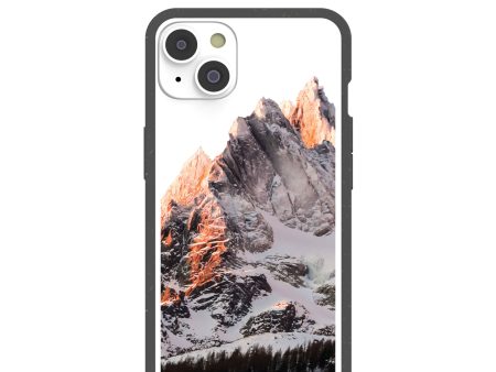 Clear Alps iPhone 14 Case With Black Ridge Sale