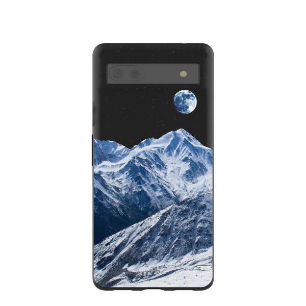 Black Night Slopes Google Pixel 6a Case Fashion