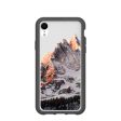 Clear Alps iPhone XR Case With Black Ridge Cheap