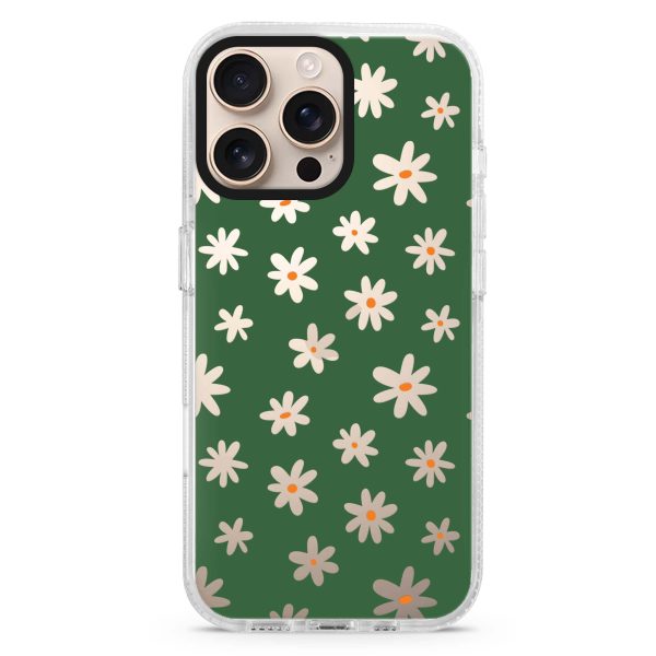 Flowers Pattern iPhone 15 Pro Ultra Clear Case Hot on Sale