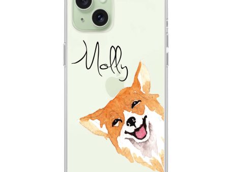 Welsh Corgi iPhone 15 Ultra Clear Case For Cheap