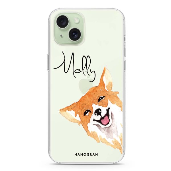 Welsh Corgi iPhone 15 Ultra Clear Case For Cheap