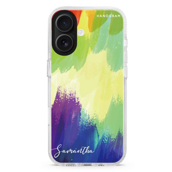 Watercolor Abstract iPhone Ultra Clear Case For Cheap