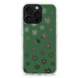 Flowers Pattern iPhone 15 Pro Ultra Clear Case Hot on Sale