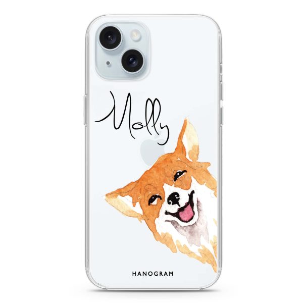 Welsh Corgi iPhone 15 Ultra Clear Case For Cheap