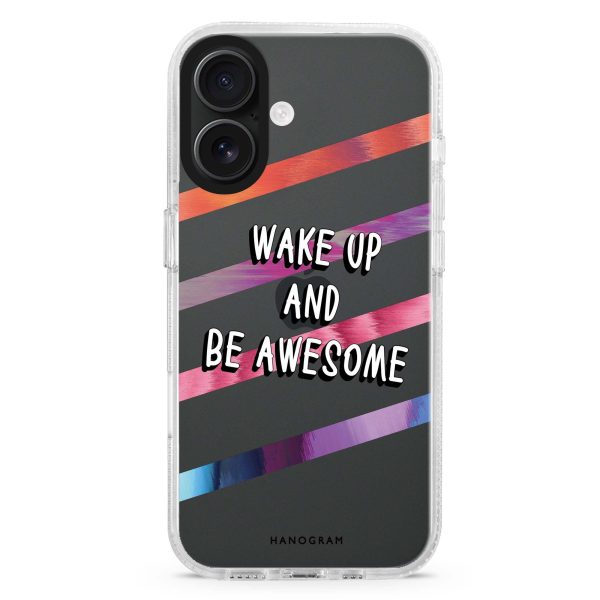 Wake up iPhone Ultra Clear Case Hot on Sale