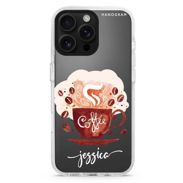 Fragrant coffee iPhone 15 Pro Ultra Clear Case Discount