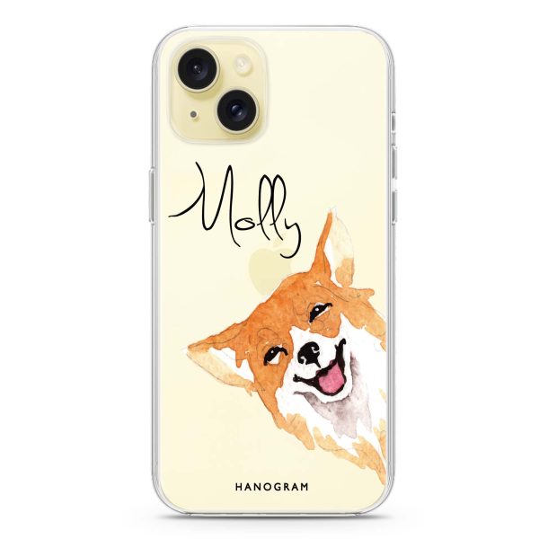 Welsh Corgi iPhone 15 Ultra Clear Case For Cheap