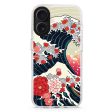 Waves & Flowers iPhone Ultra Clear Case Online Sale