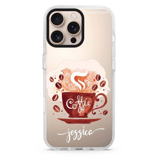 Fragrant coffee iPhone 15 Pro Ultra Clear Case Discount