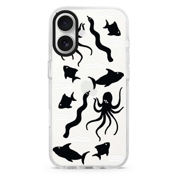 Water, Ocean and Sea Animals iPhone Ultra Clear Case Discount