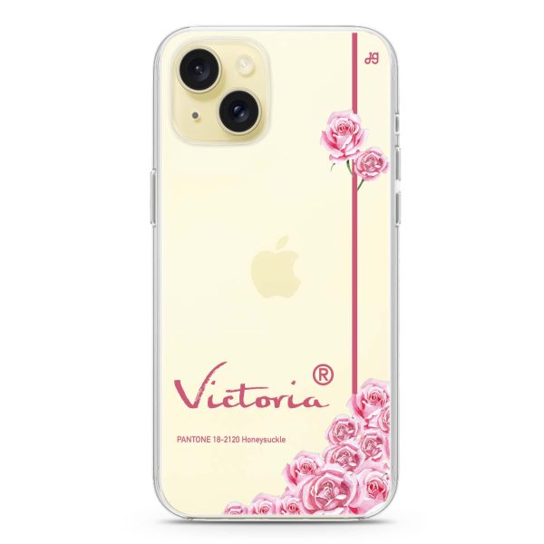 #18-2120 Honeysuckle II iPhone 15 Plus Ultra Clear Case Online Sale