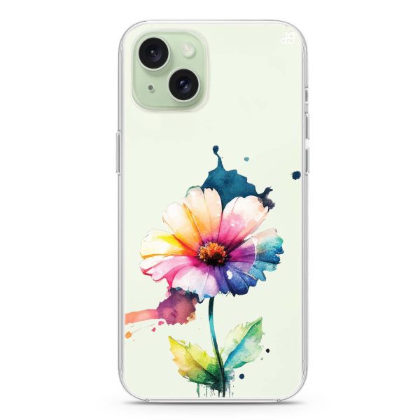 A Beautiful Flower iPhone 15 Ultra Clear Case Online Sale