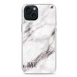 White Marble iPhone 15 Plus Ultra Clear Case Online Sale