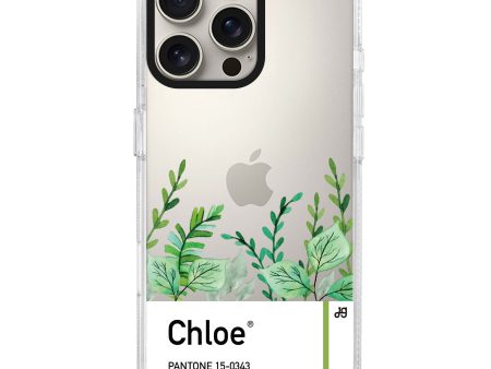 #15-0343 Greenery I iPhone 15 Pro Max Ultra Clear Case Online now