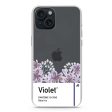 #18-3943 Blue Iris I iPhone 15 Plus Ultra Clear Case For Sale