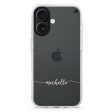 Initial handwritten iPhone Ultra Clear Case on Sale