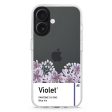 #18-3943 Blue Iris I iPhone Ultra Clear Case For Sale