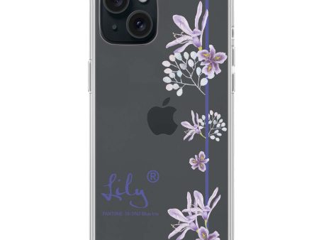 #18-3943 Blue Iris II iPhone 15 Ultra Clear Case on Sale