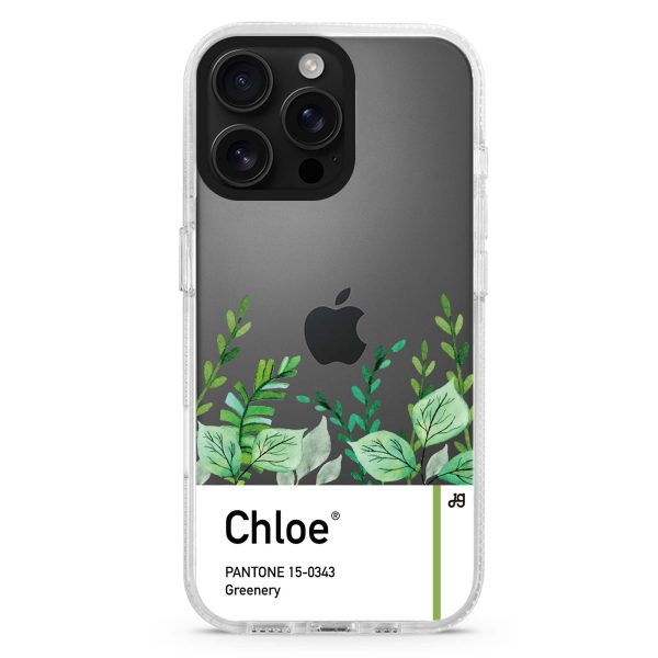 #15-0343 Greenery I iPhone 15 Pro Max Ultra Clear Case Online now