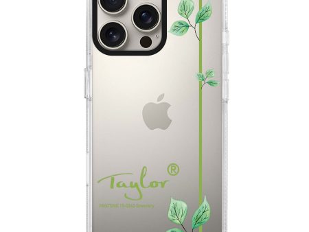 #15-0343 Greenery II iPhone 15 Pro Ultra Clear Case For Sale