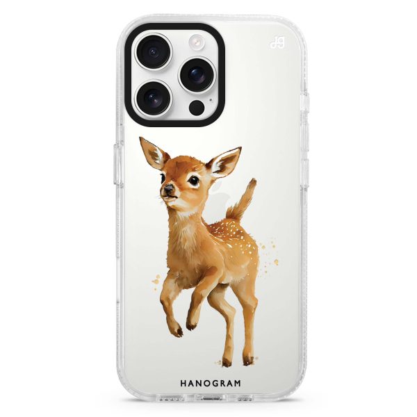 A Deer iPhone 15 Pro Ultra Clear Case Hot on Sale