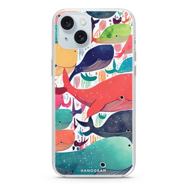 Whale Ocean iPhone 15 Plus Ultra Clear Case Sale