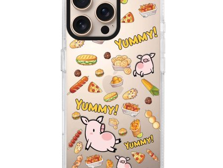 Yummy Piggy iPhone 15 Pro Ultra Clear Case Fashion