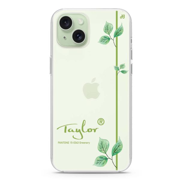 #15-0343 Greenery II iPhone 15 Plus Ultra Clear Case Sale