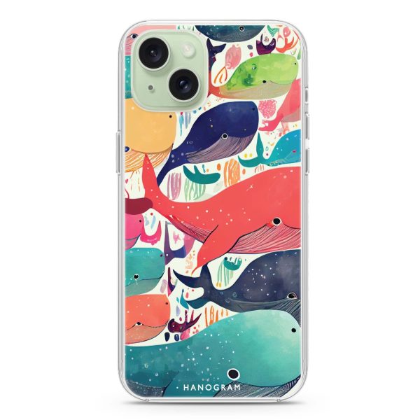 Whale Ocean iPhone 15 Plus Ultra Clear Case Sale