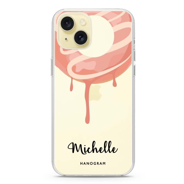 Yummy Donut I iPhone 15 Plus Ultra Clear Case Hot on Sale