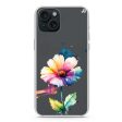 A Beautiful Flower iPhone 15 Plus Ultra Clear Case For Cheap