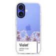 #18-3943 Blue Iris I iPhone Ultra Clear Case For Sale