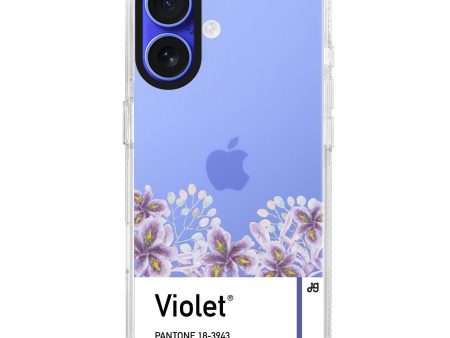 #18-3943 Blue Iris I iPhone Ultra Clear Case For Sale