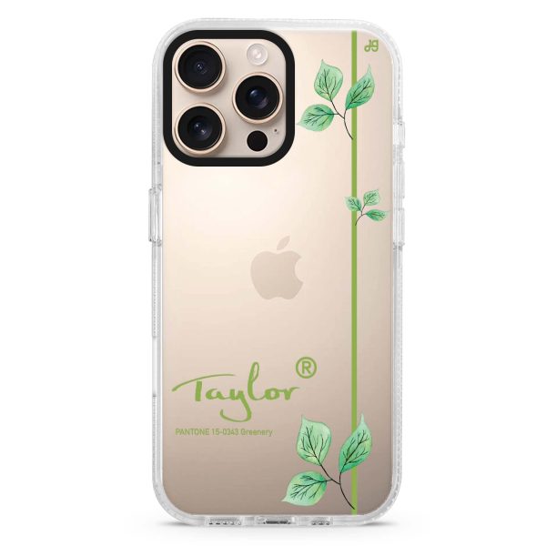 #15-0343 Greenery II iPhone 15 Pro Ultra Clear Case For Sale