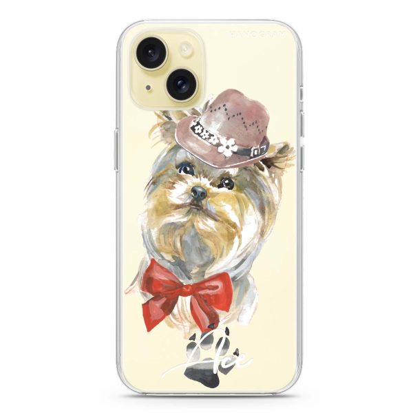 Yorkshire Terrier iPhone 15 Plus Ultra Clear Case Hot on Sale