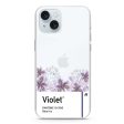 #18-3943 Blue Iris I iPhone 15 Plus Ultra Clear Case For Sale