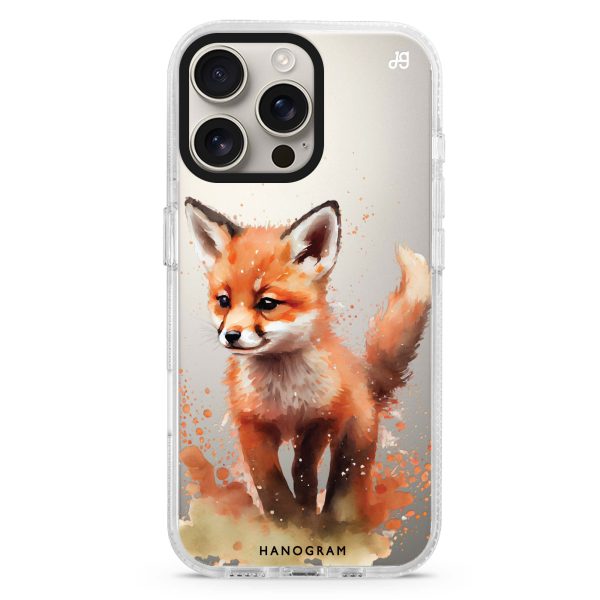 A Fox iPhone 15 Pro Ultra Clear Case For Sale