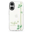 #15-0343 Greenery II iPhone Ultra Clear Case Online now