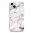 White Marble iPhone 15 Plus Ultra Clear Case Discount