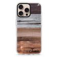 Wood Grain Varigegated iPhone 15 Pro Ultra Clear Case For Discount