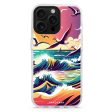 Waves & seagulls iPhone 15 Pro Ultra Clear Case For Cheap