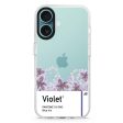 #18-3943 Blue Iris I iPhone Ultra Clear Case For Sale