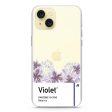 #18-3943 Blue Iris I iPhone 15 Plus Ultra Clear Case For Sale