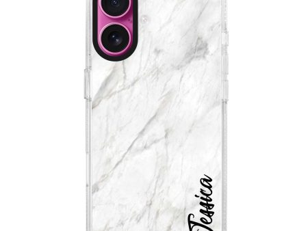 White Marble – Deep Love iPhone Ultra Clear Case For Discount