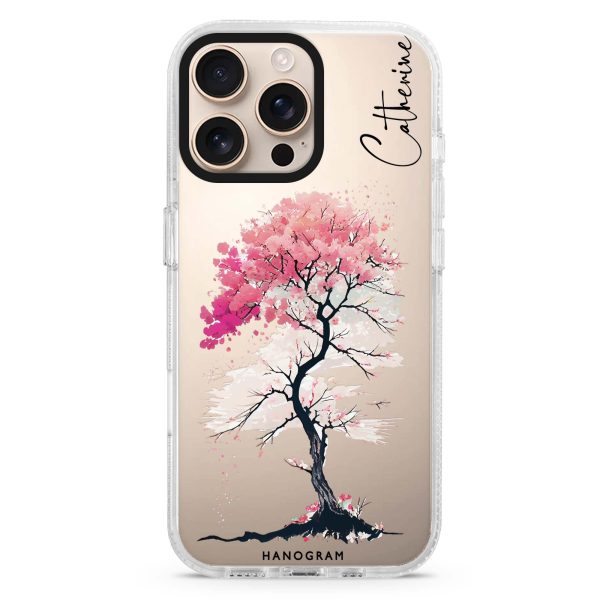 A Cherry tree iPhone 15 Pro Ultra Clear Case For Sale