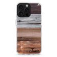 Wood Grain Varigegated iPhone 15 Pro Ultra Clear Case For Discount