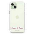 You & Me & Our Date iPhone 15 Plus Ultra Clear Case Online