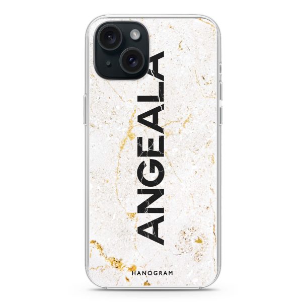 White Marble iPhone 15 Plus Ultra Clear Case Online